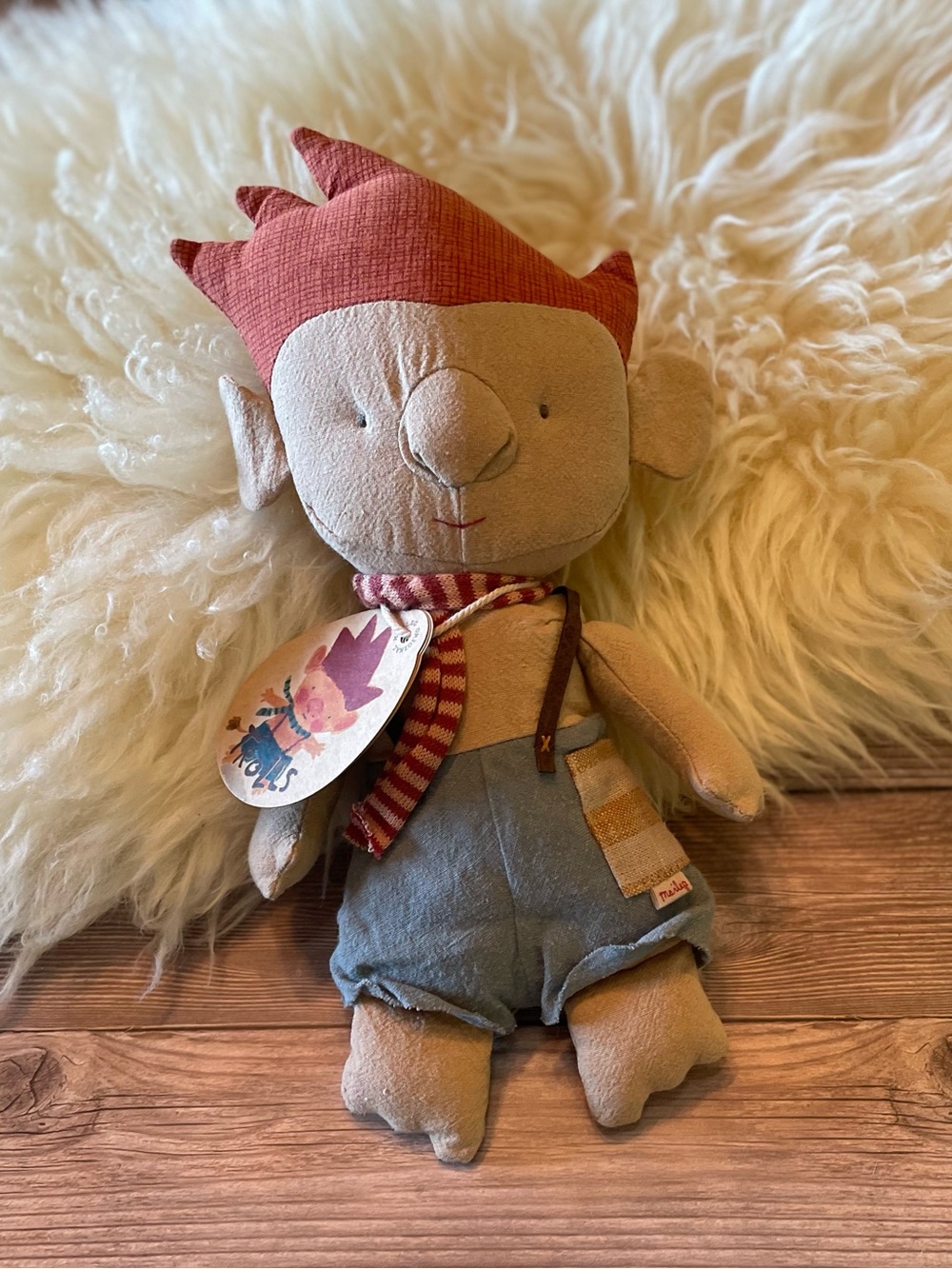 Maileg - Troll w/ Scarf